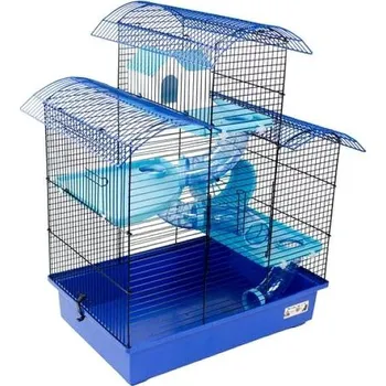 COBBYS PET Hamster Castle 54 × 38 × 64,5 cm modrá