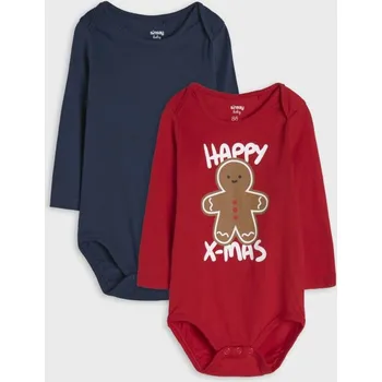 Sinsay - Sada 2&nbsp;body - červená - 205BA-33X - 205BA-33X-56-1