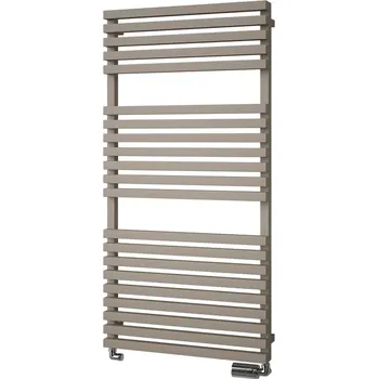 Radiátor Těleso koupelnové trubkové Isan Club Edge 1182 x 600 mm, 724 W, elektrické s regulátorem Mini PW, sněhově bílá RAL 9016