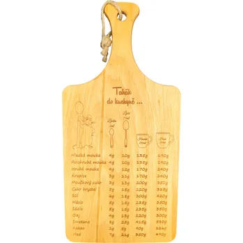 Kuchyňské prkénko Bukové prkénko - Tahák do kuchyně