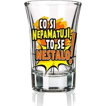 Sklenice Nekupto Vtipný panák Co si nepamatuji, to se nestalo!