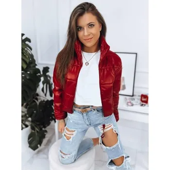 Dámská bunda prošívaná ADRIANNA červená