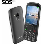 Telefon CPA Halo 28 Senior černý s nabíjecím stojánkem