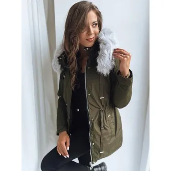 Dámská bunda Dámská bunda parka MOLLA zelená