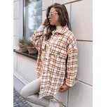 Dámský košilový kabát LORI oranžová