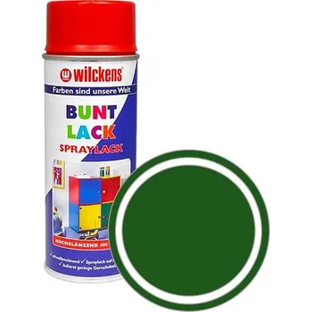 Autolak Wilckens Syntetická vrchní barva ve spreji vysoký lesk 400 ml zelená, WI.16060000140