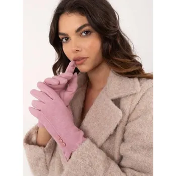 Rukavice Špinavě růžové dámské dotykové rukavice