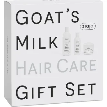 Kosmetická sada Ziaja Goat's Milk Hair Care dárková sada 3 ks