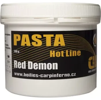 Návnadová surovina Obalovací pasta Carp Inferno Hot Line 200g Red Demon