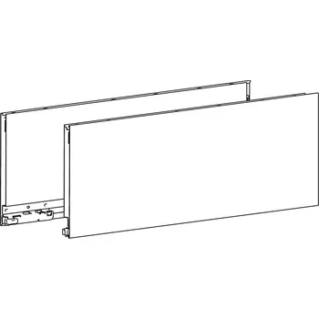 Nábytkové kování HETTICH 9255052 AvanTech You boky 187/450 stříbrné L