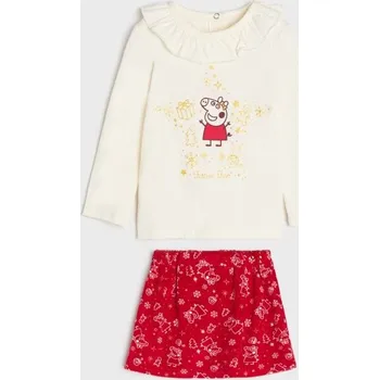 Sinsay - Souprava pro miminko Peppa Pig - krémová - 5187X-01X - 5187X-01X-74-1