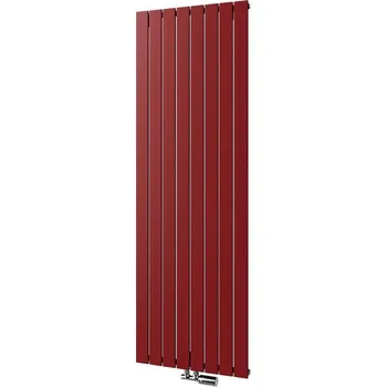 Radiátor Těleso topné designové Isan Collom 1500 x 298 mm, 483 W, středové připojení, sněhově bílá RAL 9016