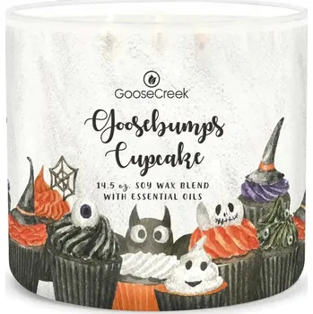 Svíčka Goose Creek - vonná svíčka Goosebumps Cupcake 411g