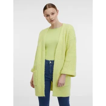 Dámský svetr Světle zelený dámský kardigan