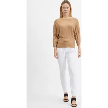 Dámské oblečení Světle hnědý dámský svetr