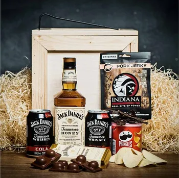 Whisky , Bedna s whiskey Jack Daniel’s Honey