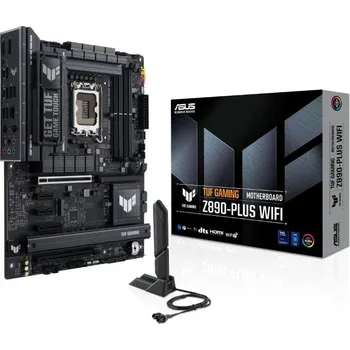 Počítač ASUS MB Sc LGA1851 TUF GAMING Z890-PLUS WIFI, Intel Z890, 4xDDR5, 1xDP, 1xHDMI, 1xThunderbolt, 1xUSB4, WI-FI, ATX 90MB1IQ0-M0EAY0