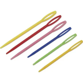 Plastové tupé jehly s velkým uchem