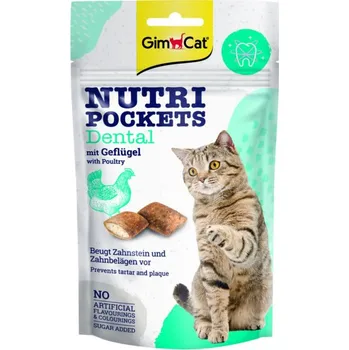 Pamlsek pro kočku GimCat Nutri Pockets dentální 60 g
