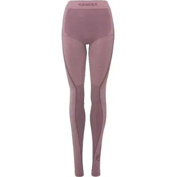 Dámské termo spodky Dámské bezešvé termo spodky Klimatex KERY MERINO XS/S Fialová