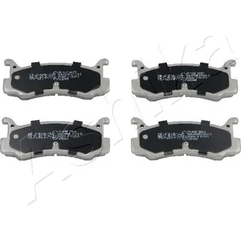 Brzdová destička Sada brzdových destiček, kotoučová brzda ASHIKA 51-03-303