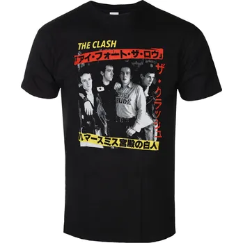 Pánské oblečení Tričko metal pánské Clash - Kanji - ROCK OFF - CLTS03MB - M