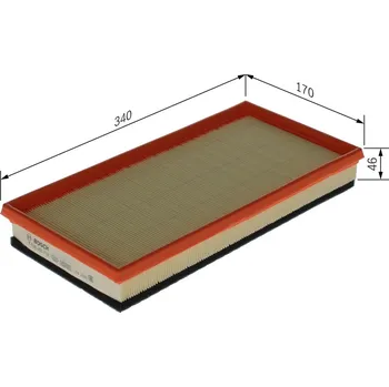 Vzduchový filtr Vzduchový filtr BOSCH F 026 400 112