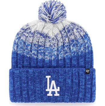 Módní doplněk 47 Brand Pánská zimní čepice Los Angeles Dodgers MLB Cascade ’47 CUFF KNIT Royal