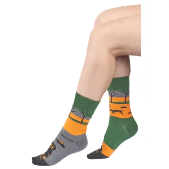 Pánské ponožky Veselé ponožky TETRAO slovenský kopov 35-38