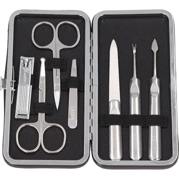 Peněženka Manikúra LAGEN kožená 70098 černá BLK