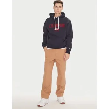 Champion Kalhoty z materiálu 220506 Béžová Straight Leg S