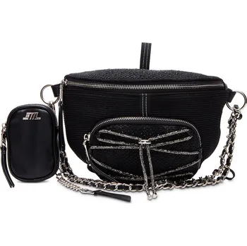 Kabelka Steve Madden dámská stylová ledvinka černá