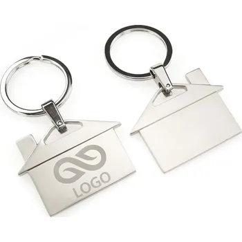 Přívěsek HOUSE kovový - kovový přívěsek s vlastním potiskem Cenové rozmezí: 5000 - 9999 ks kovový přívěsek s vlastním potiskem