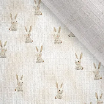 Plenkový bambusový mušelín Takoy zajíček