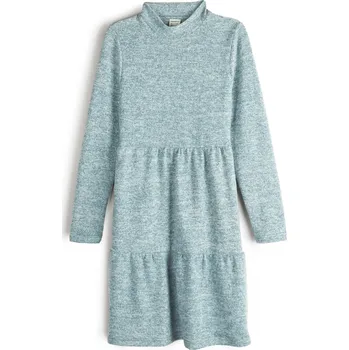 Dětská móda GATE Pletené šaty s dlouhým rukávem dívčí 6Y 824-0241/483