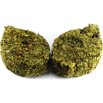 Krmivo pro hlodavce Ham-Stake Konopný list s bylinkami (2 ks)