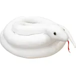 Mamido Plyšový had 300 cm bílý