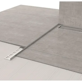 Stavební profil GPS3/SX/10 - profil ke sklu levý, délka 120 cm, ocel nerez lakovaná černá matná 31648