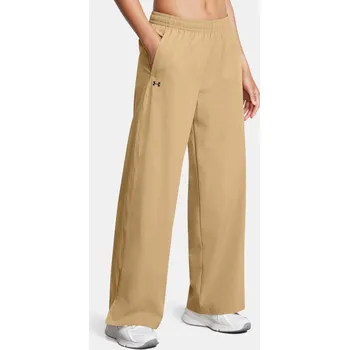 Dámské kalhoty Sportovní kalhoty Under Armour UA Rival Wide Leg Pan 1386453-263 Hnědá SM