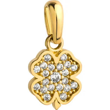 Hodinky Přívěšek Bonore - Zlato 585 - Kubický Zirkon 138912