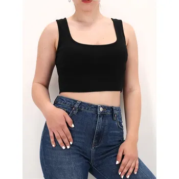 Top na ramínka v krátkém střihu , VELIKOST L