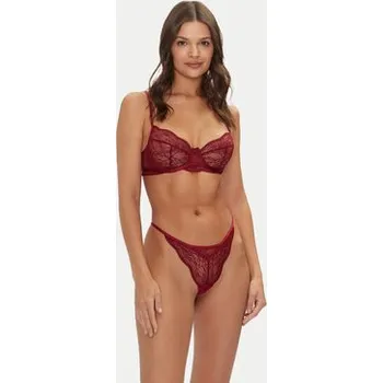 Podprsenka Hunkemöller Podprsenka s kosticemi Isabelle 206364 Bordó 80D
