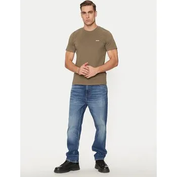 Schott NYC T-Shirt TSCLAWS1 Khaki Regular Fit S