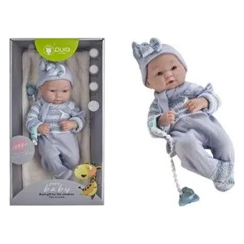 Lalka bobas z kocykiem 35cm