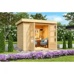 Dřevěný domek KARIBU ASKOLA 3 (73060) natur