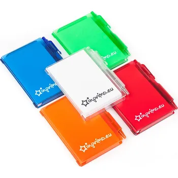 Zápisník Kapesní notesy CASE - s propiskou a potiskem Cenové rozmezí: 1000 - 2999 ks s propiskou a potiskem