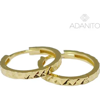 Náušnice Zlaté náušnice kroužky