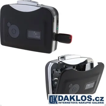 CD přehrávač USB kazetový přehrávač / enkodér s USB - digitalizace hudby / magnetofonové kazety