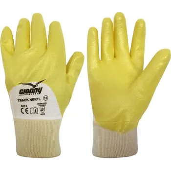 Pracovní oblečení Pracovní rukavice Payper TRACK NBR1L Barva: Žlutá, Velikost: 9