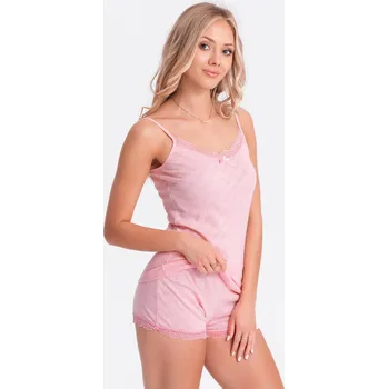 Dámské pyžamo Dámské pyžamo 356ULR - růžové - L